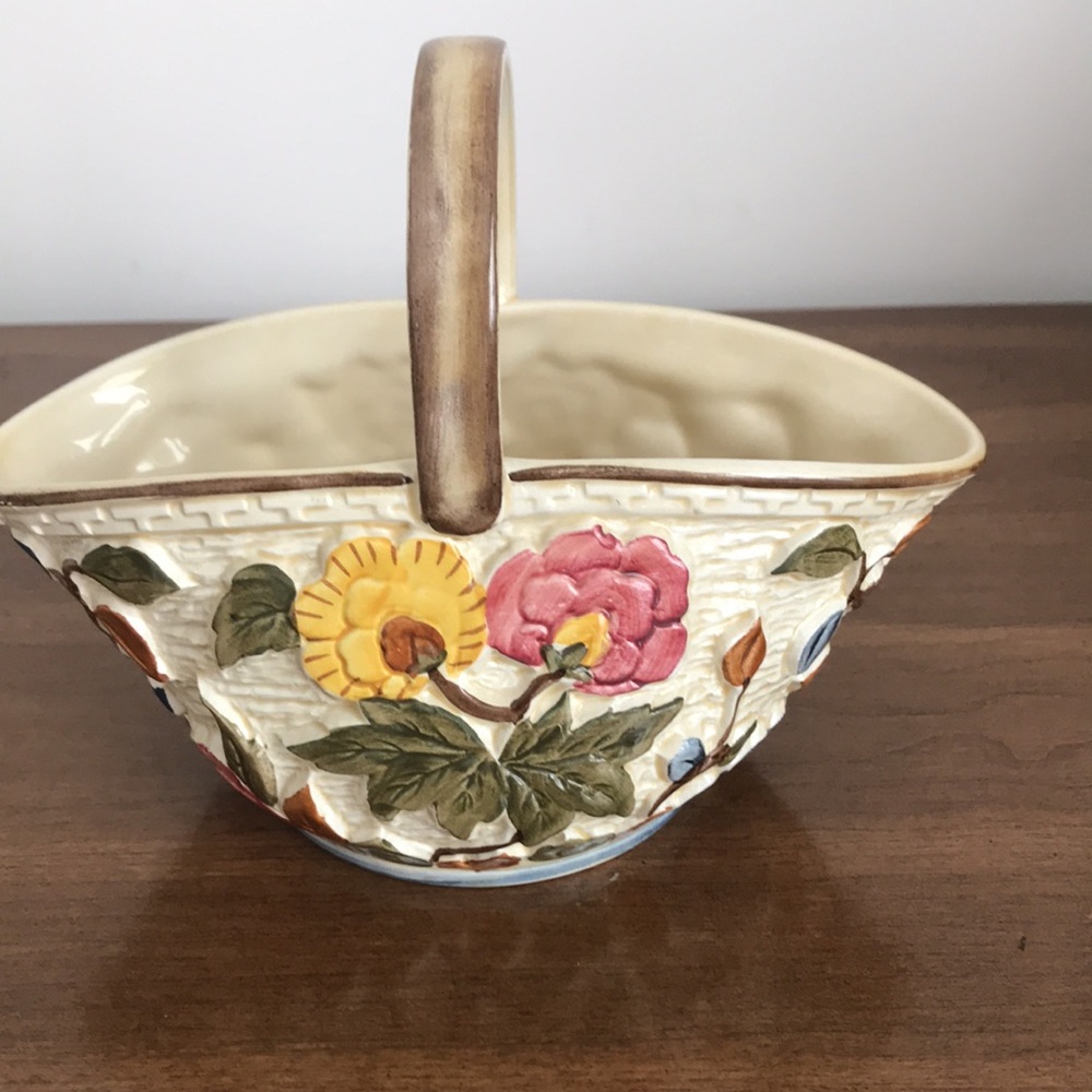 Indian Tree. H J Wood Floral Basket